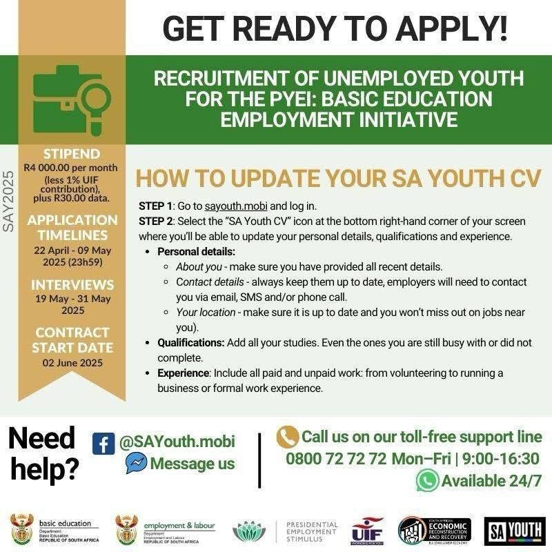 Prepare for Teachers Assistant/Register Phase V